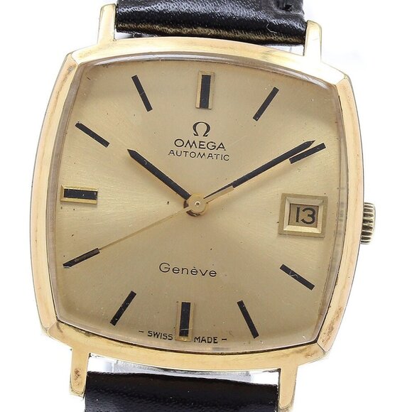 OMEGA Geneve 162.0010 Cal.565 Date gold Dial Automatic Men's Watch - Picture 4 of 12